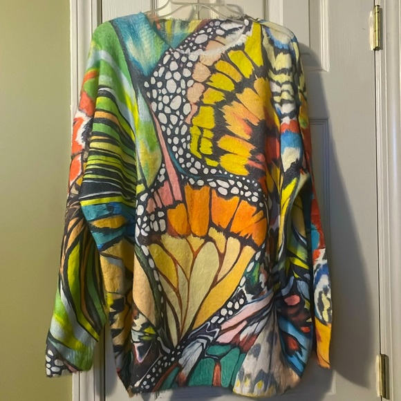 Source Unknown Sweaters - Multi-Colored Soft Sweater-XL-2X